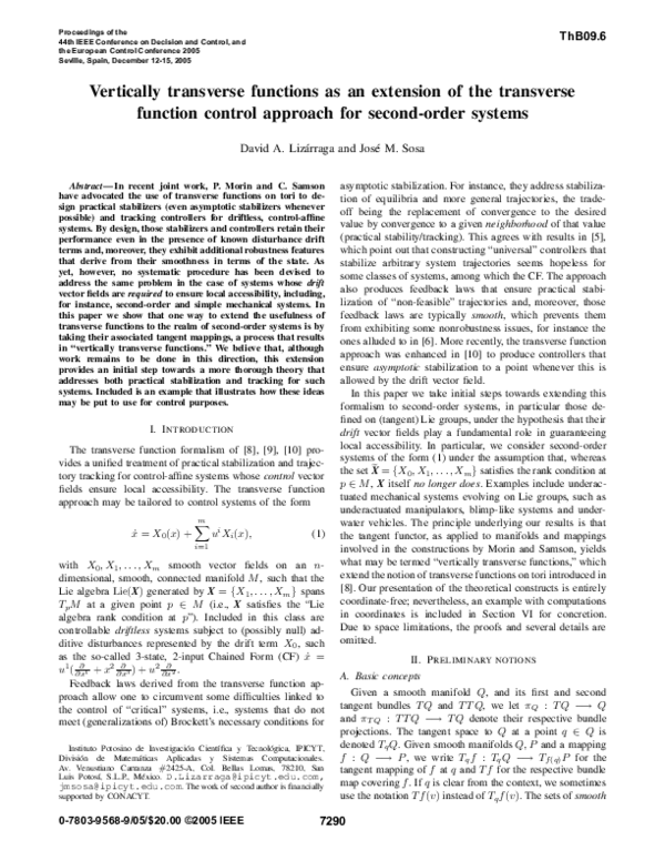 (PDF) Vertically transverse functions as an extension of the transverse ...