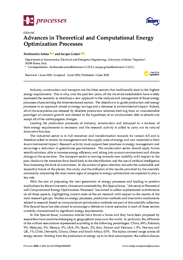 (PDF) Advances in Theoretical and Computational Energy Optimization ...