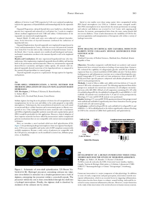(PDF) Bone healing of critical size calvarial defects in rabbits with ...