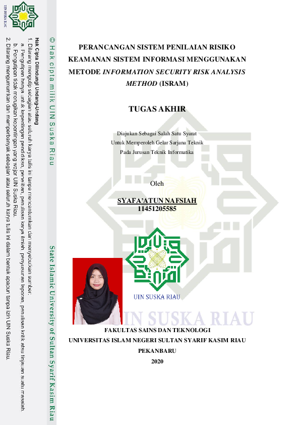  pdf perancangan sistem penilaian risiko keamanan sistem informasi