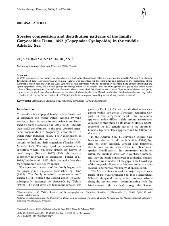 (PDF) Species composition and distribution patterns of the Mangrove ...