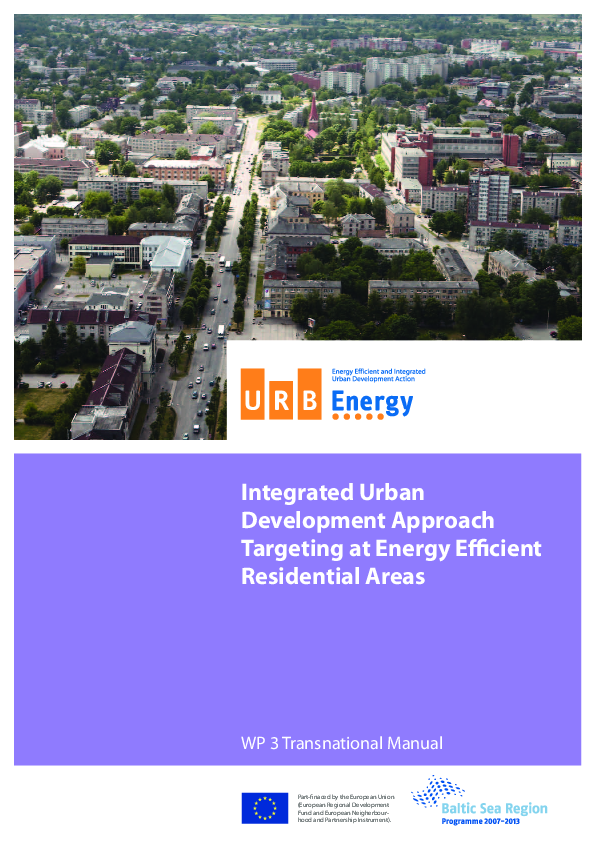 (PDF) Integrated Urban Development Approach Targeting at Energy ...