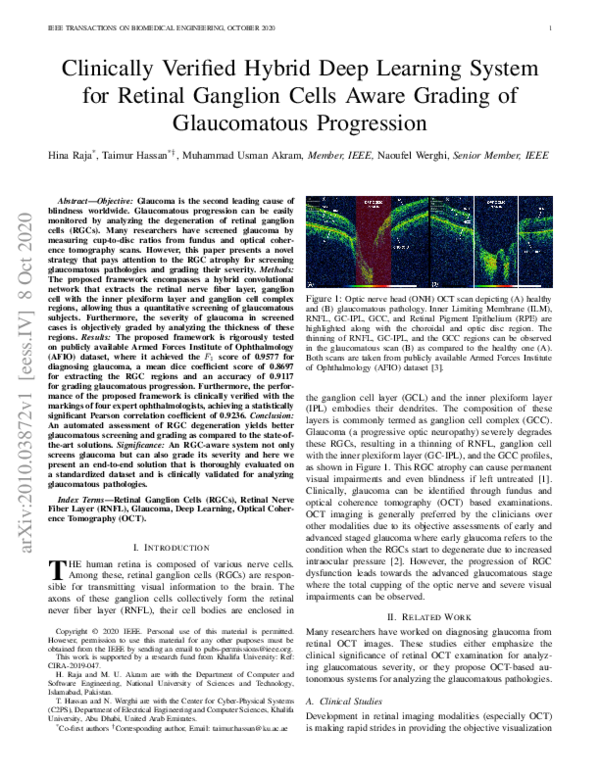 (PDF) Clinically Verified Hybrid Deep Learning System for Retinal ...