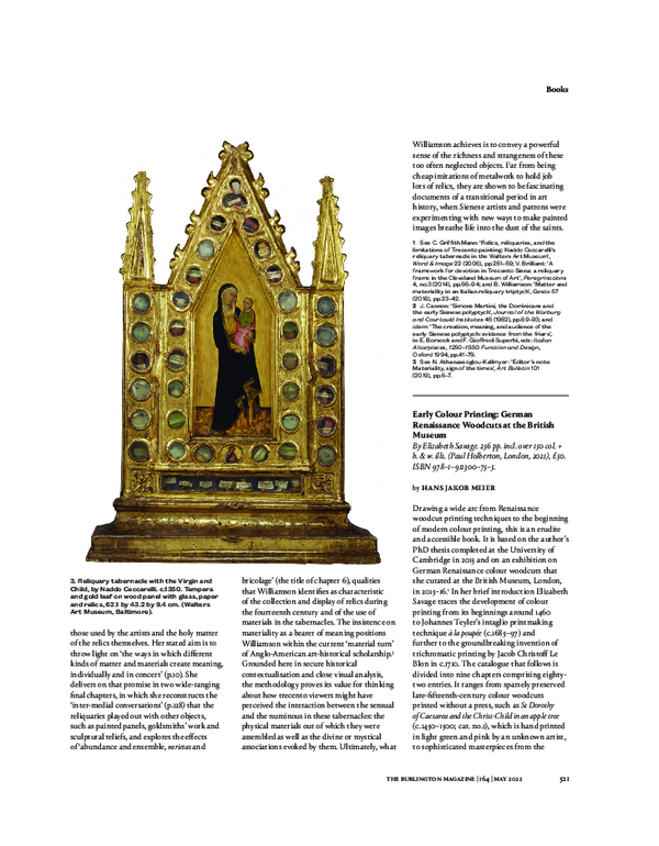 PDF) Early Colour Printing. German Renaissance Woodcuts at the