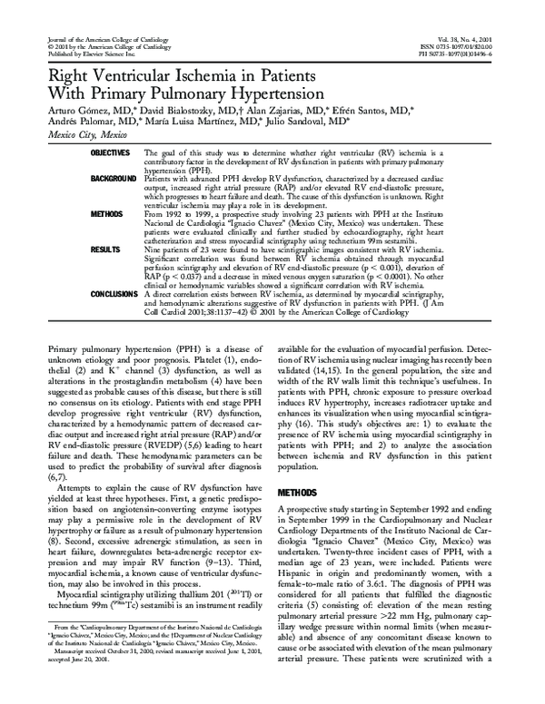 (PDF) Right ventricular ischemia in patients with primary pulmonary ...