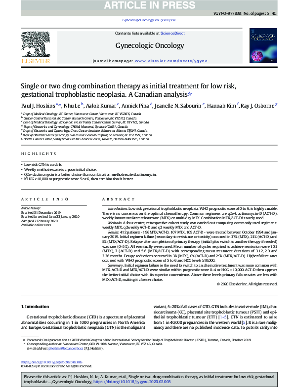 (PDF) Single or two drug combination therapy as initial treatment for ...
