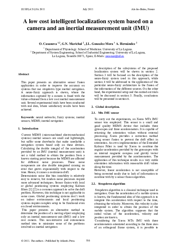 (PDF) A low cost intelligent localization system based on a