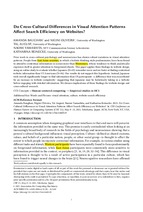 (PDF) Do Cross-Cultural Differences in Visual Attention Patterns Affect ...