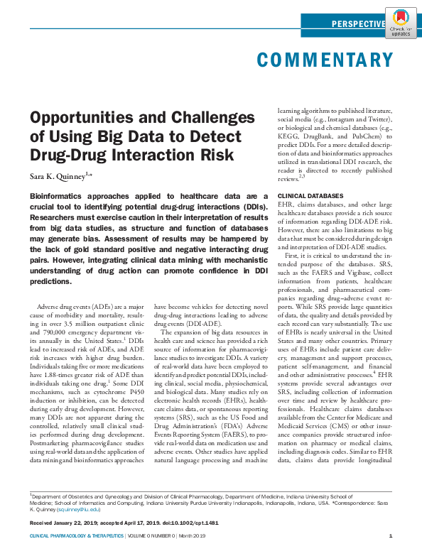 (PDF) Opportunities and Challenges of Using Big Data Analytics in ...