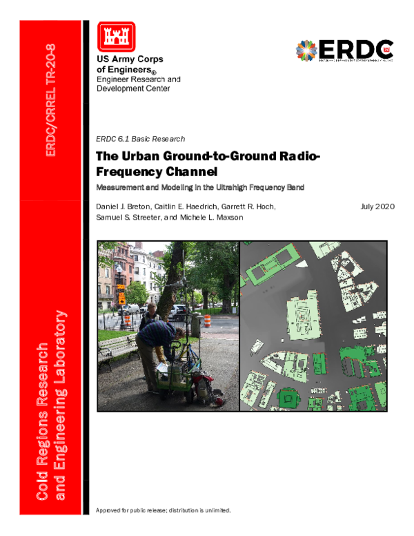 (PDF) The urban ground-to-ground radio-frequency channel : measurement ...