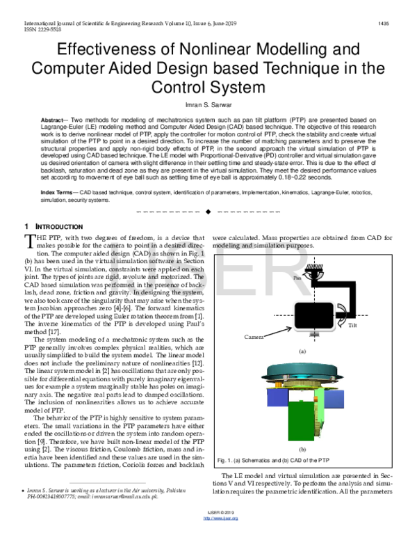 (PDF) Effectiveness of Nonlinear Modelling and Computer Aided Design ...