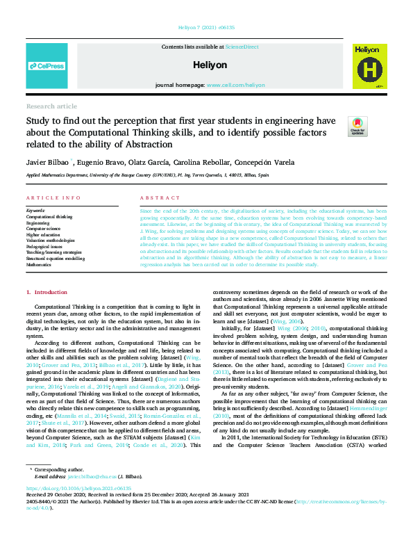 (PDF) Study to find out the perception that first year students in ...