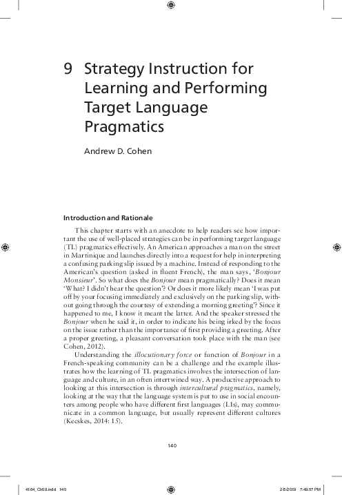 (PDF) Theories of Second Language Acquisition and the Teaching of ...