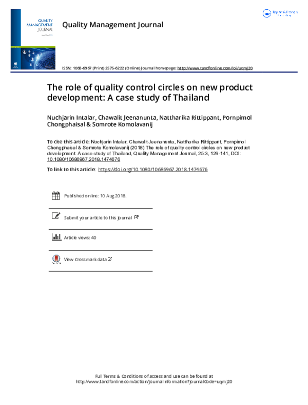 pdf-the-role-of-quality-control-circles-on-new-product-development-a-case-study-of-thailand