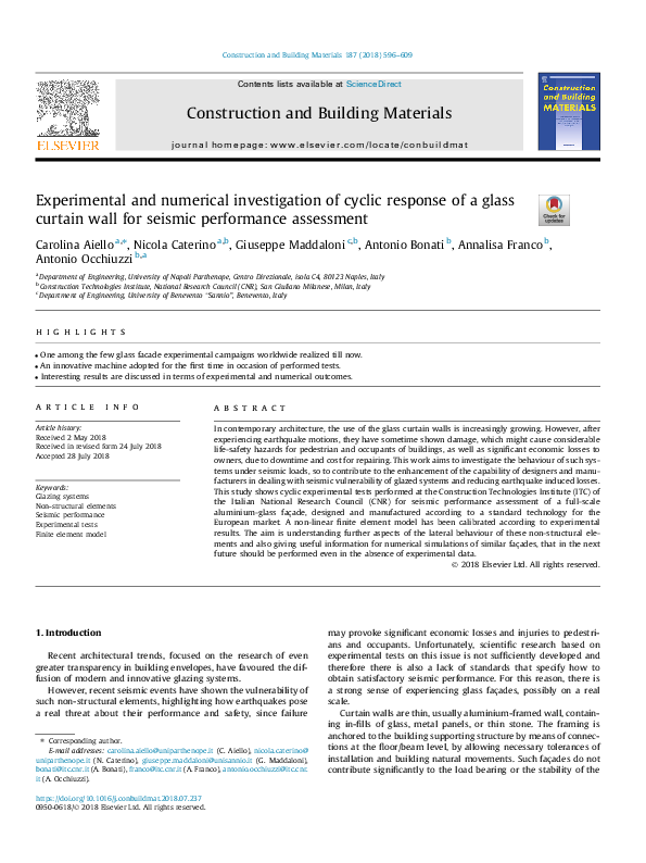 (PDF) Experimental and numerical investigation of convection heat ...