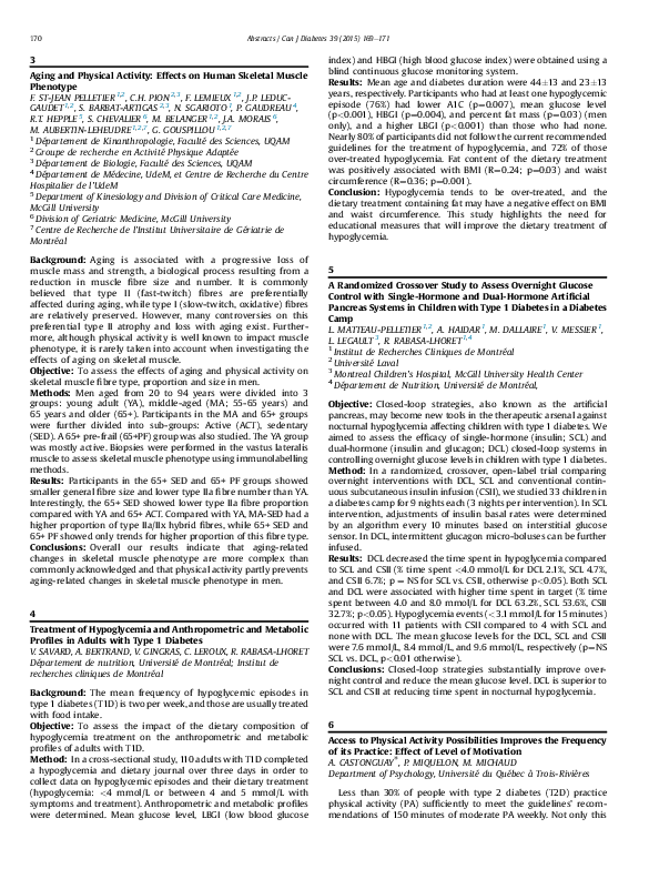 (PDF) Aging and Physical Activity: Effects on Human Skeletal Muscle ...