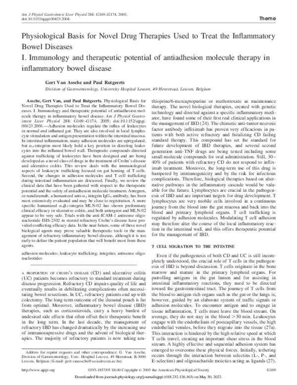 (PDF) Physiological Basis for Novel Drug Therapies Used to Treat the ...