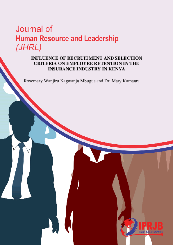 (PDF) Influence of Recruitment and Selection Criteria on Employee ...
