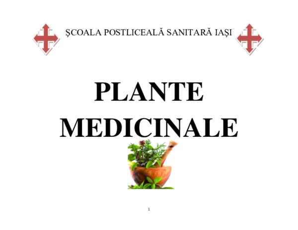 PDF) Plante Medicinale