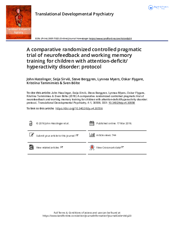 (PDF) A comparative randomized controlled pragmatic trial of ...