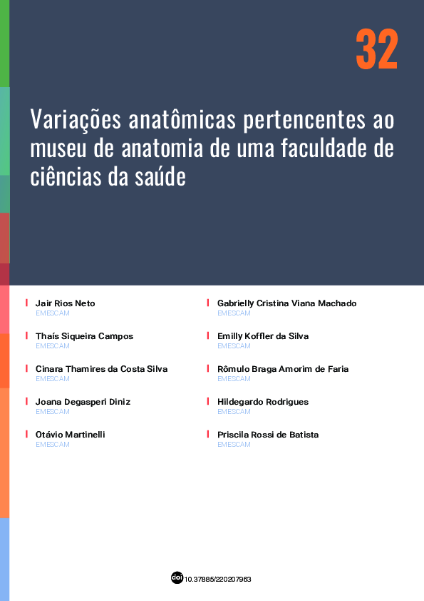 (PDF) Variações Anatômicas Pertencentes Ao Museu De Anatomia De Uma ...
