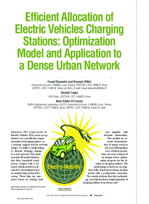 (PDF) Efficient Allocation of Electric Vehicles Charging Stations ...