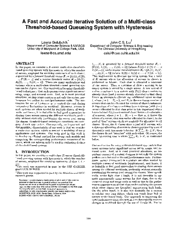(PDF) A fast and accurate iterative solution of a multi-class threshold ...