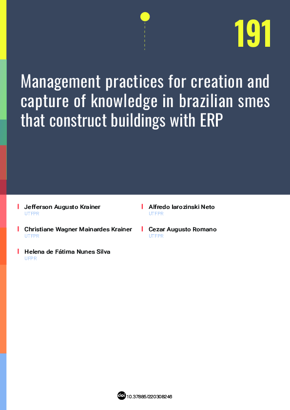 (PDF) Management Practices for Creation and Capture of Knowledge in ...