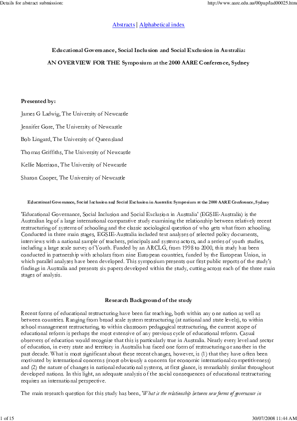 (PDF) Details for abstract submission