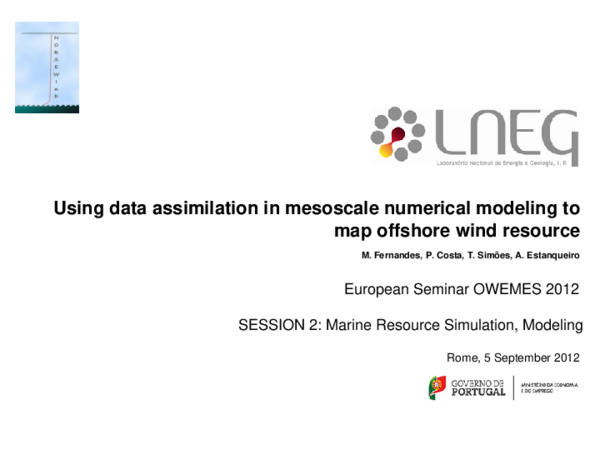 (PDF) Using data assimilation in mesoscale numerical modeling to map ...
