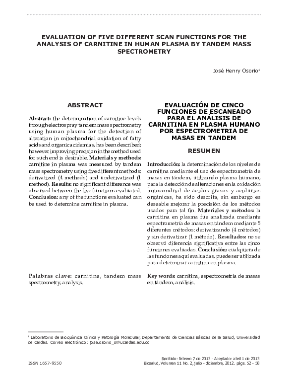 (PDF) Evaluation of Five Different Scan Functions for the Analysis of ...