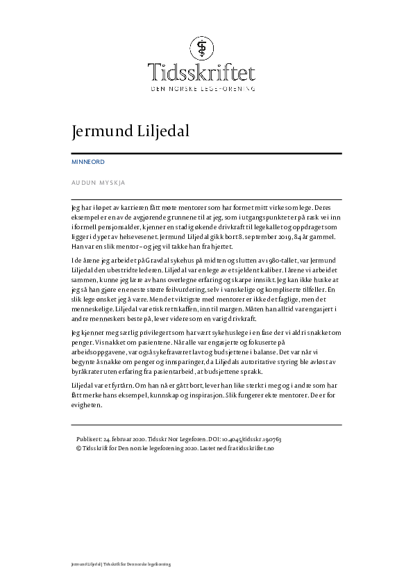 (PDF) Jermund Liljedal