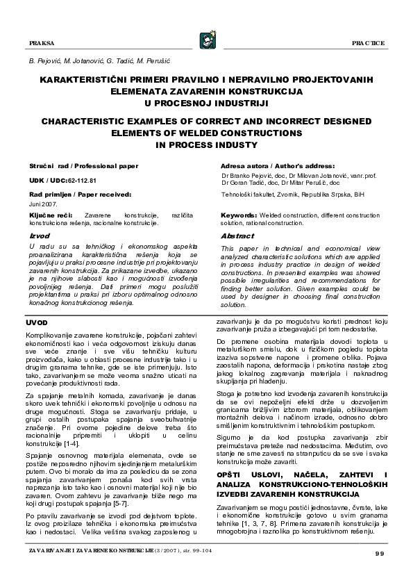 (PDF) Characteristic examples of correct and incorrect designed ...