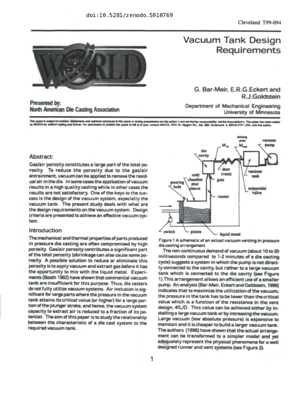 (PDF) Vacuum Tank Design Requirements Genick BarMeir Academia.edu