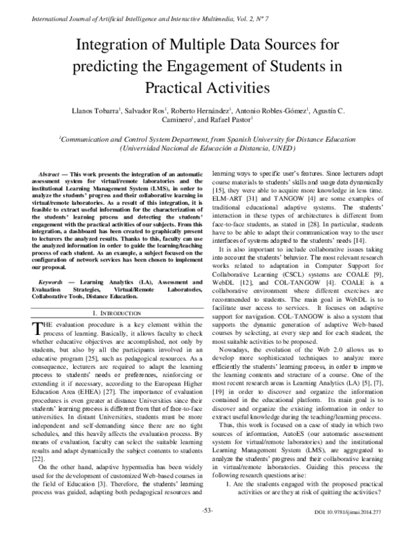 (PDF) Integration of Multiple Data Sources for predicting the ...