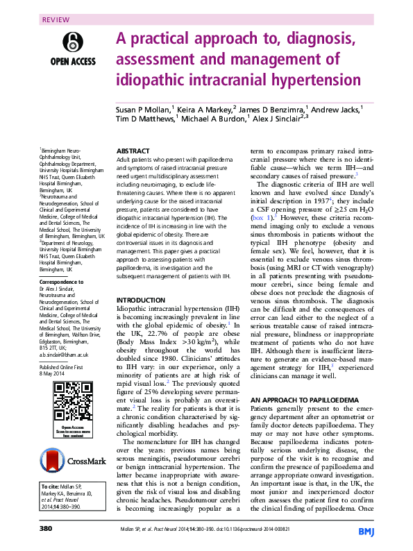 (PDF) A practical approach to, diagnosis, assessment and management of ...