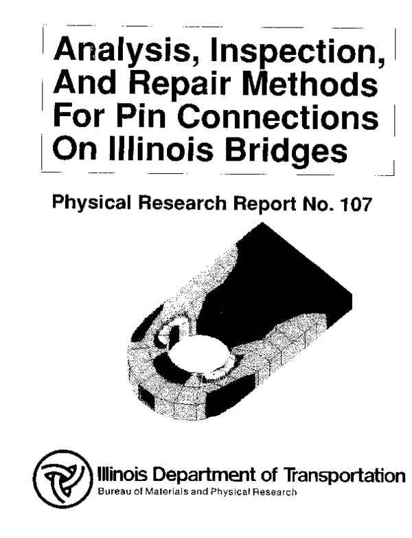 (PDF) Analysis, inspection, and repair methods for pin connections on ...