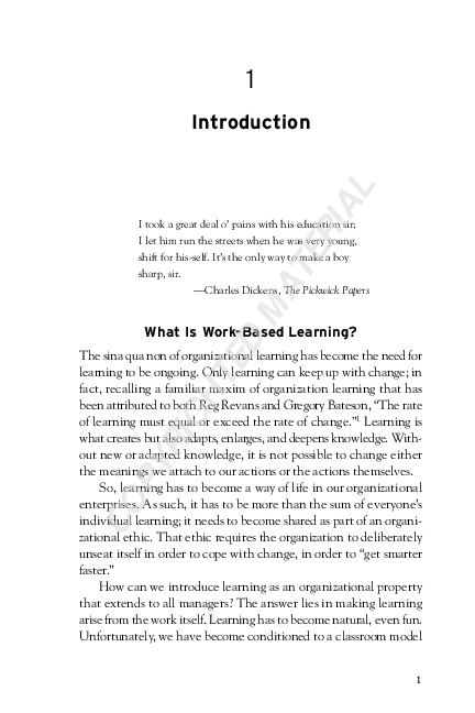 (PDF) Work-based learning