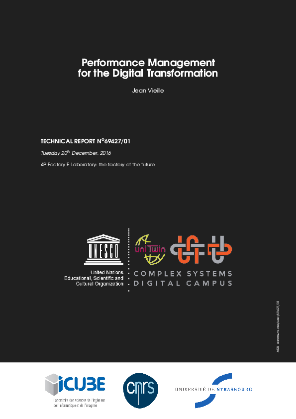 (PDF) Performance Management for the Digital Transformation 4P-Factory ...