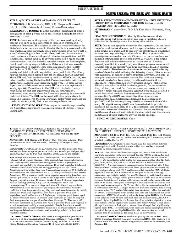 (PDF) Fruit and Vegetable Intake Patterns and Barriers to Fruit and ...
