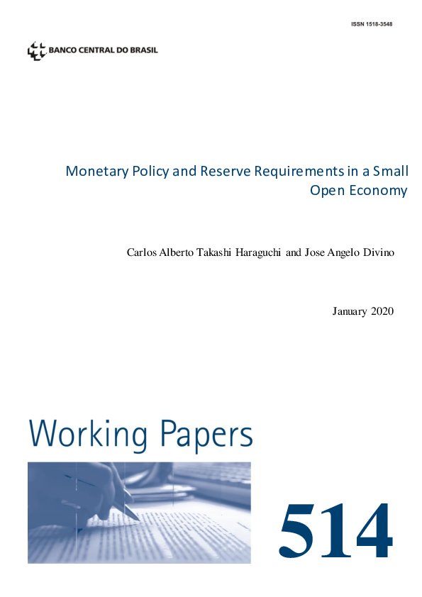 (PDF) Monetary Policy and Reserve Requirements in a Small Open Economy