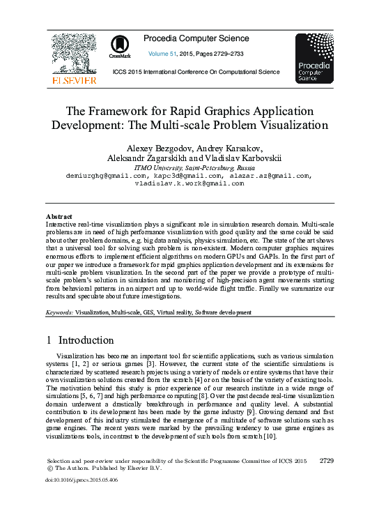 (PDF) The Framework for Rapid Graphics Application Development: The ...