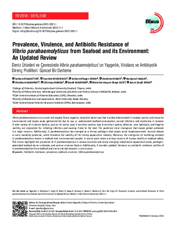 (PDF) Prevalence, Virulence and Antibiotic Resistance Profiles of ...