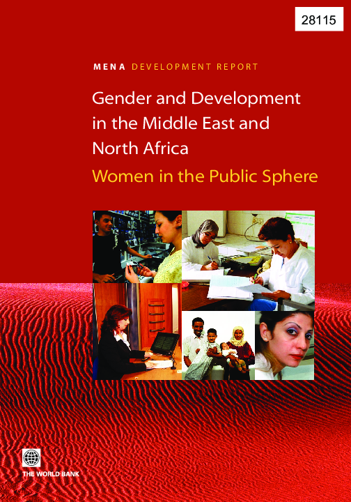 (PDF) Gender and development in the Middle East and North Africa ...