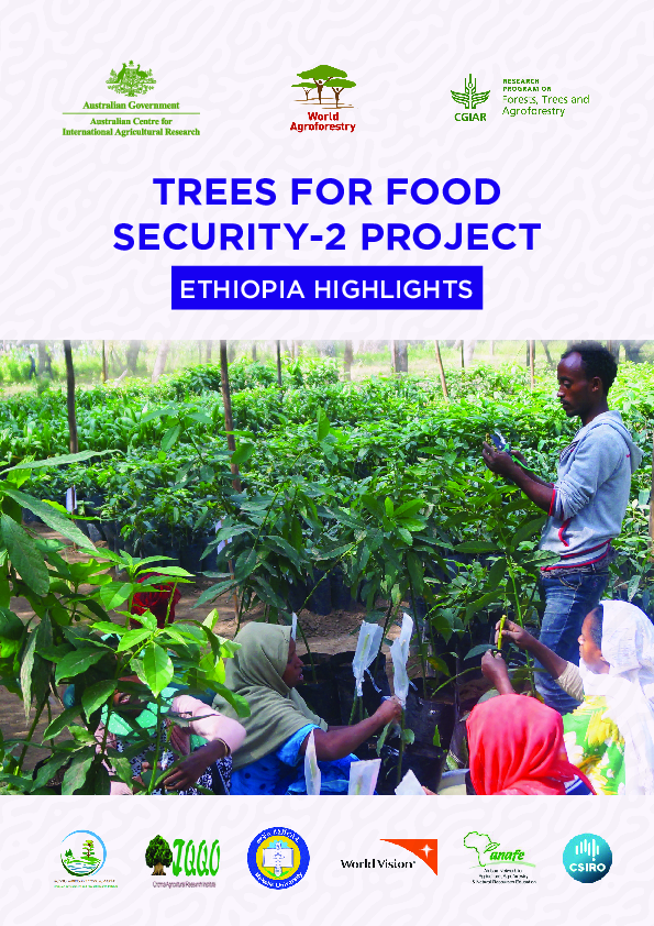 (PDF) Trees for Food Security 2 Project Ethiopia Highlights