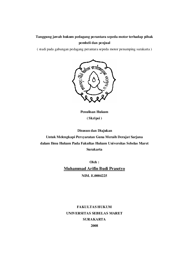 Konsumen dan Pedagang