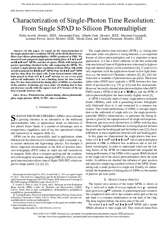(PDF) This article has been accepted for inclusion in a future issue of ...