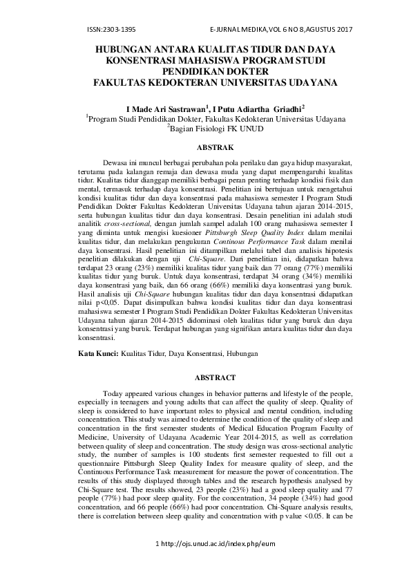 Hubungan Antara Tidur Cukup dan Peningkatan Konsentrasi - Featured Image