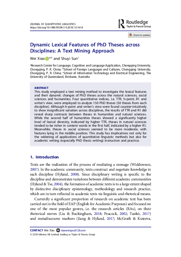 phd thesis on text mining paper cover thumbnail