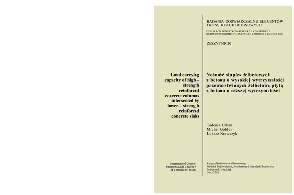 (PDF) Load carrying capacity of high-strength reinforced concrete ...